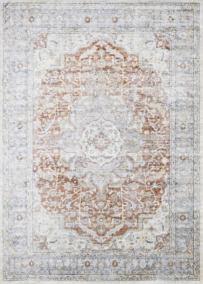 Emke Flat Pile Washable Rug - MyTuftedRugs.com