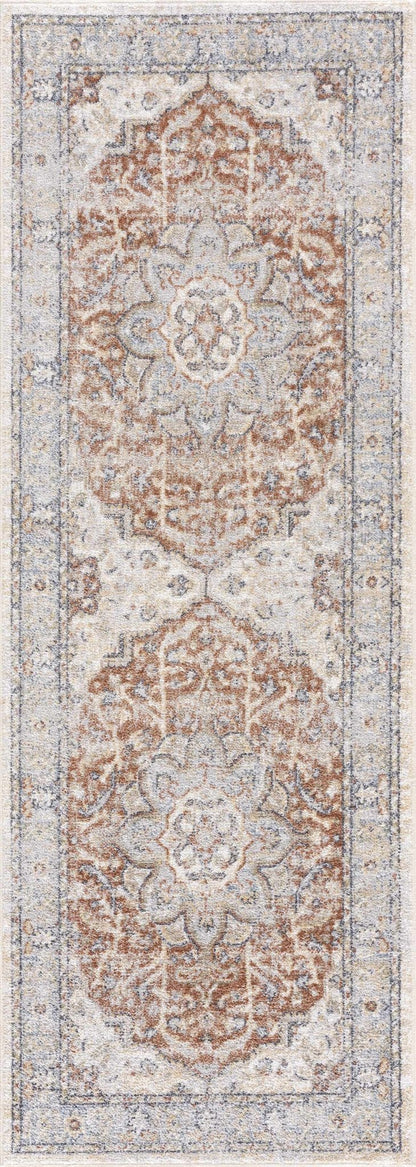 Emke Flat Pile Washable Rug - MyTuftedRugs.com