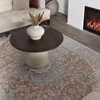 Emke Flat Pile Washable Rug - MyTuftedRugs.com