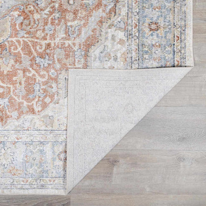Emke Flat Pile Washable Rug - MyTuftedRugs.com