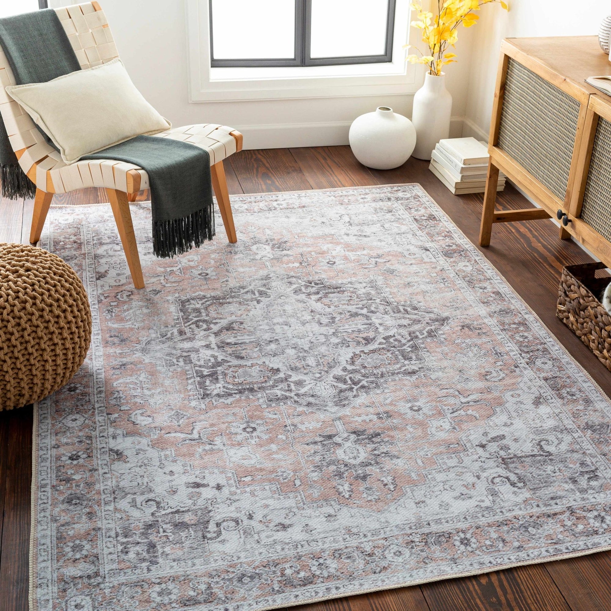 Fatih Tumble Dry Washable Rug - MyTuftedRugs.com