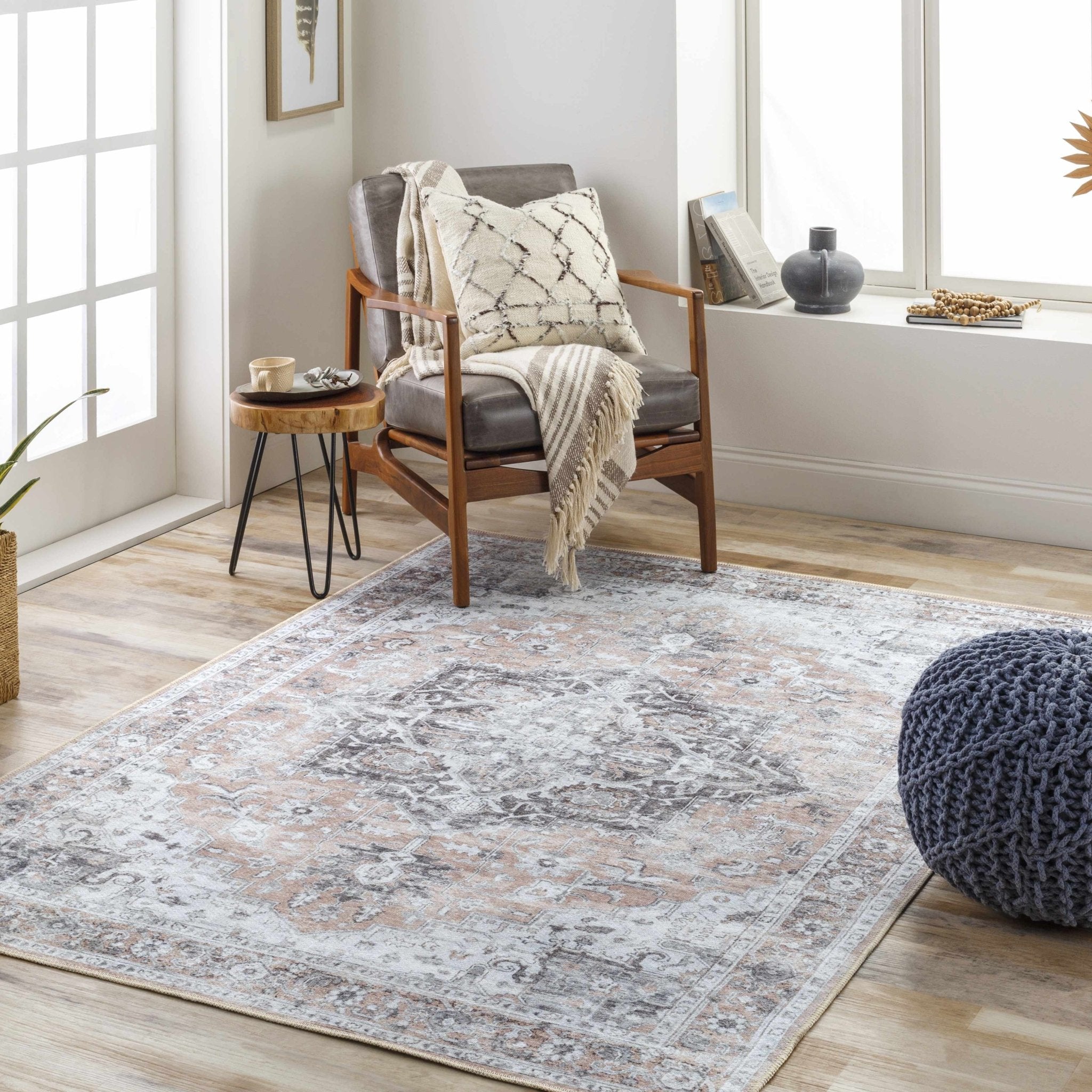 Fatih Tumble Dry Washable Rug - MyTuftedRugs.com