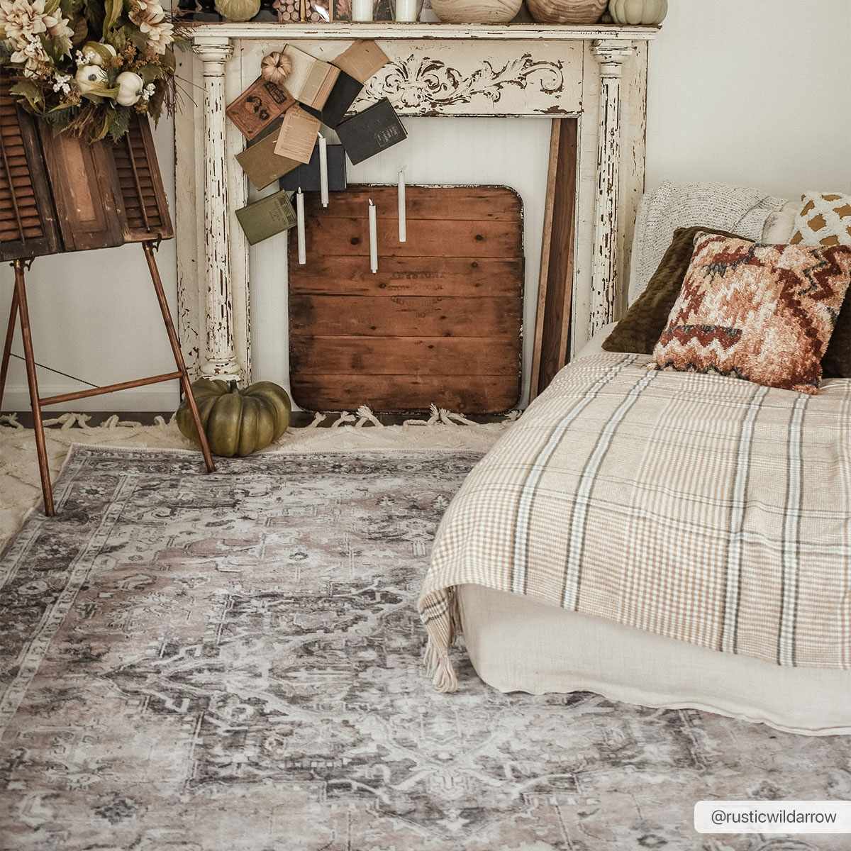 Fatih Tumble Dry Washable Rug - MyTuftedRugs.com