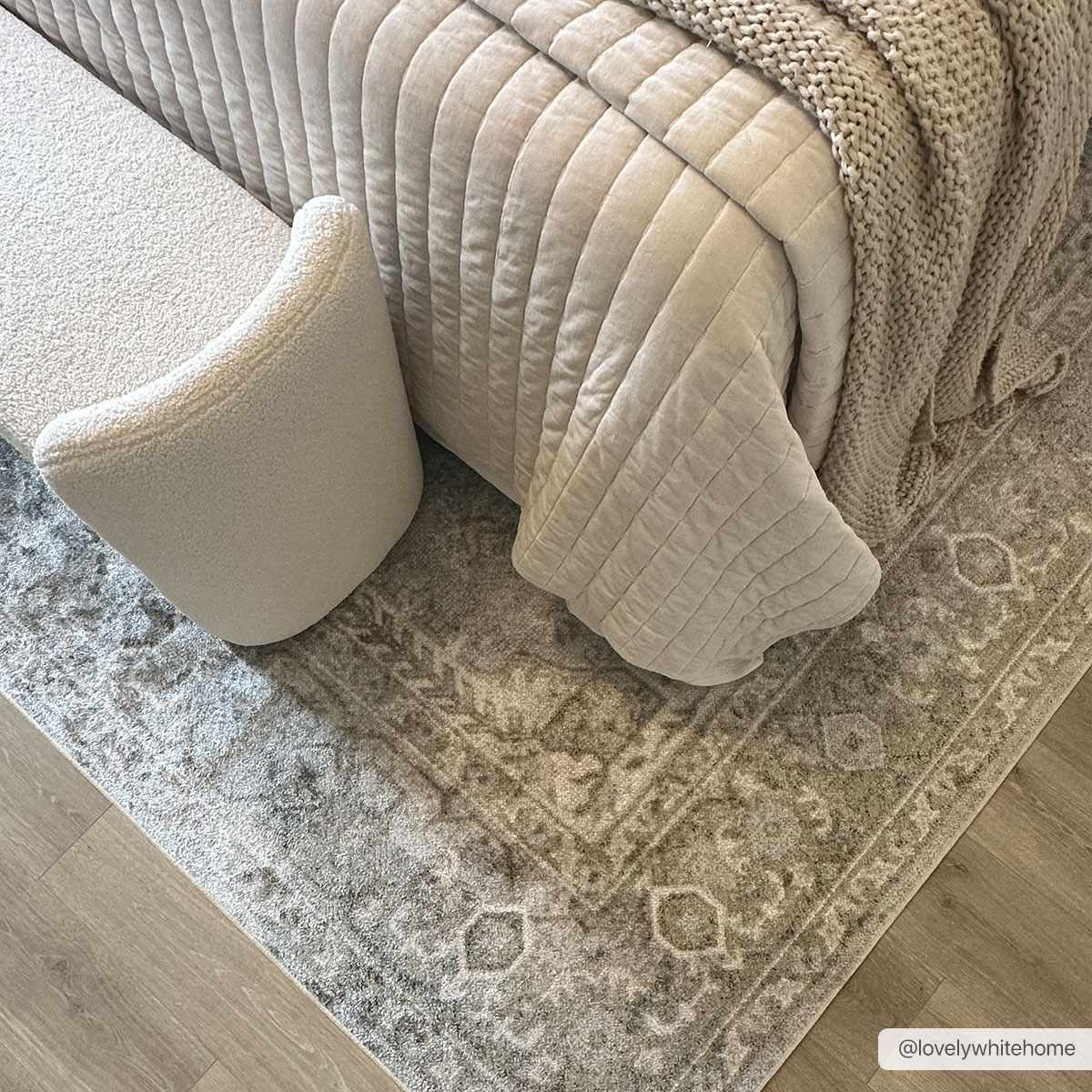 Gael Flat Pile Washable Rug - MyTuftedRugs.com
