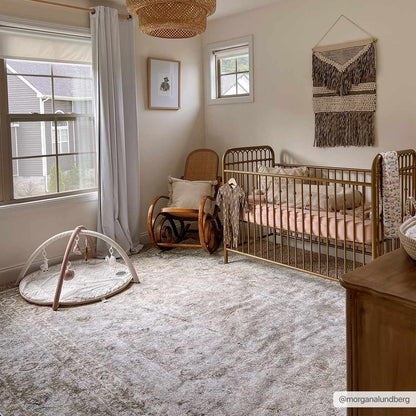 Gael Flat Pile Washable Rug - MyTuftedRugs.com