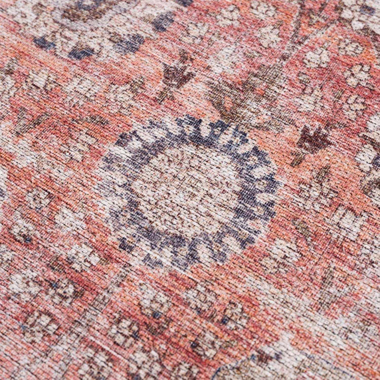 Ganyangan Red Washable Rug - MyTuftedRugs.com