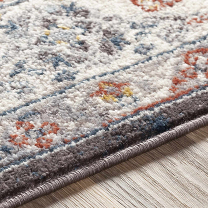 Haymond Brown Medallion Area Rug - MyTuftedRugs.com