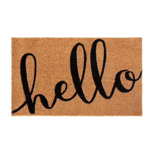“HELLO” You Had Me at the Tufted Doormat - MyTuftedRugs.com