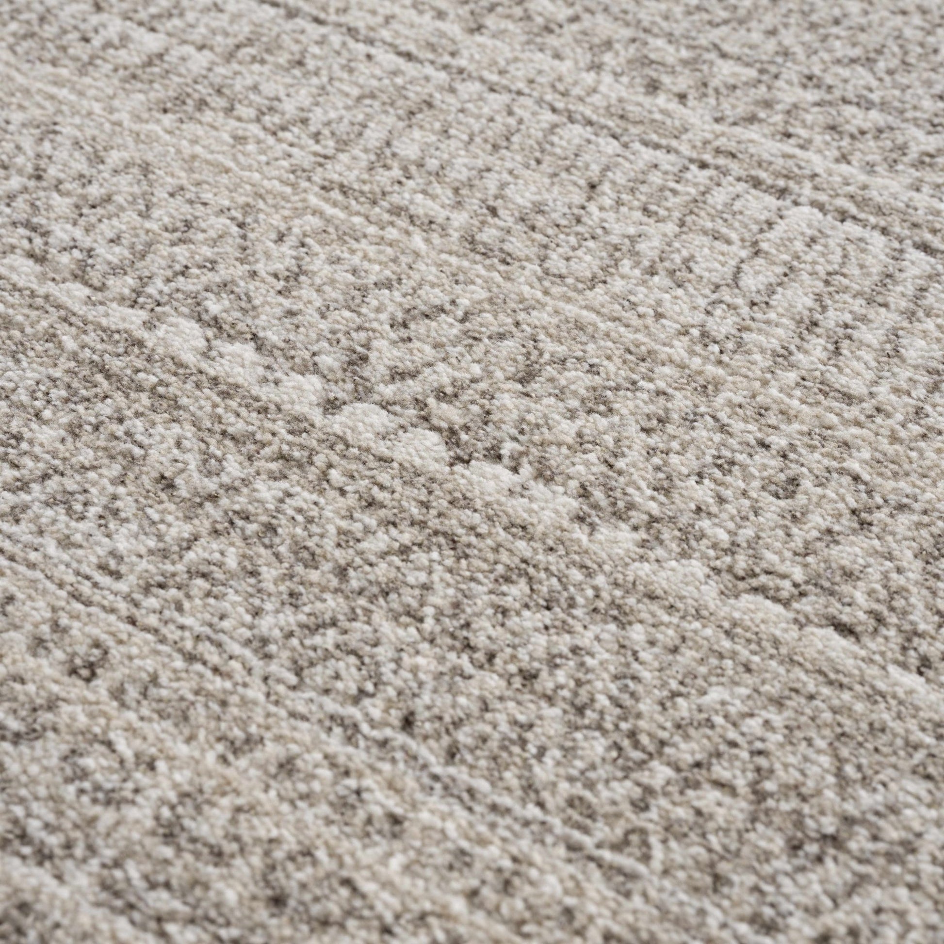 Nate Beige Tribal High Pile Carpet - MyTuftedRugs.com