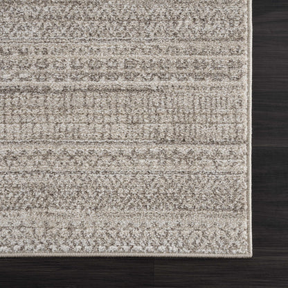 Nate Beige Tribal High Pile Carpet - MyTuftedRugs.com