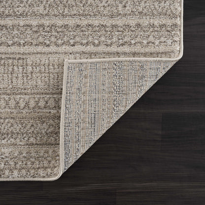 Nate Beige Tribal High Pile Carpet - MyTuftedRugs.com