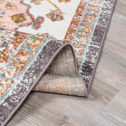 Oark Floral Medallion Area Rug - MyTuftedRugs.com