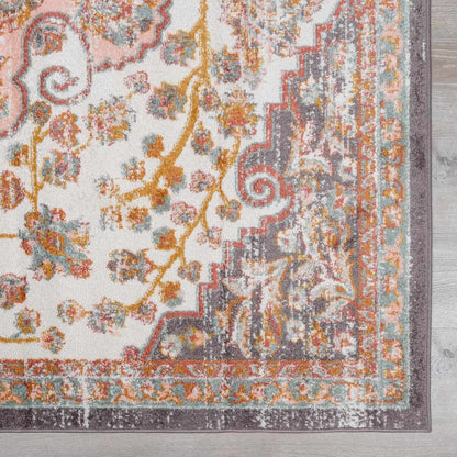 Oark Floral Medallion Area Rug - MyTuftedRugs.com