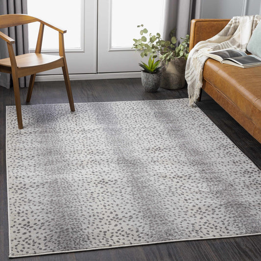 Pointblank Gray Antelope Print Rug - MyTuftedRugs.com