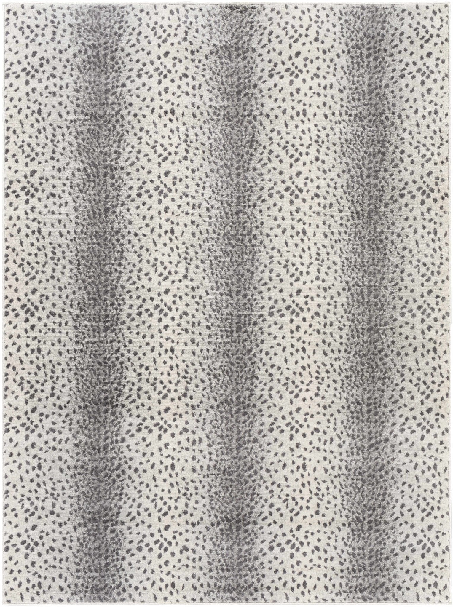 Pointblank Gray Antelope Print Rug - MyTuftedRugs.com