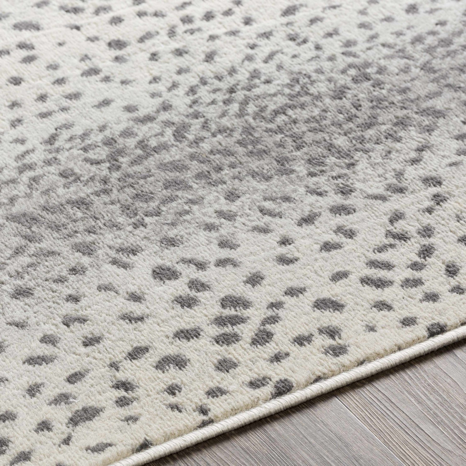 Pointblank Gray Antelope Print Rug - MyTuftedRugs.com