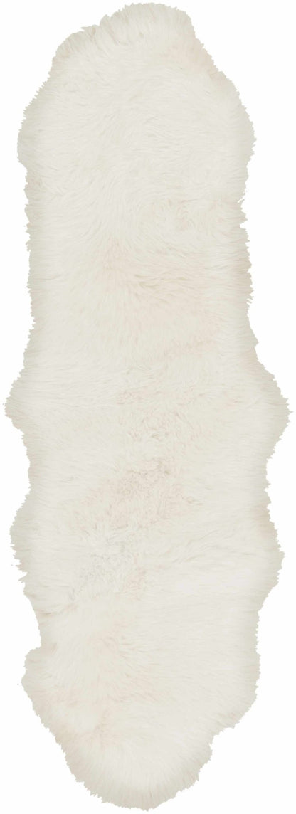 Premium White Soft Sheepskin Rug - MyTuftedRugs.com
