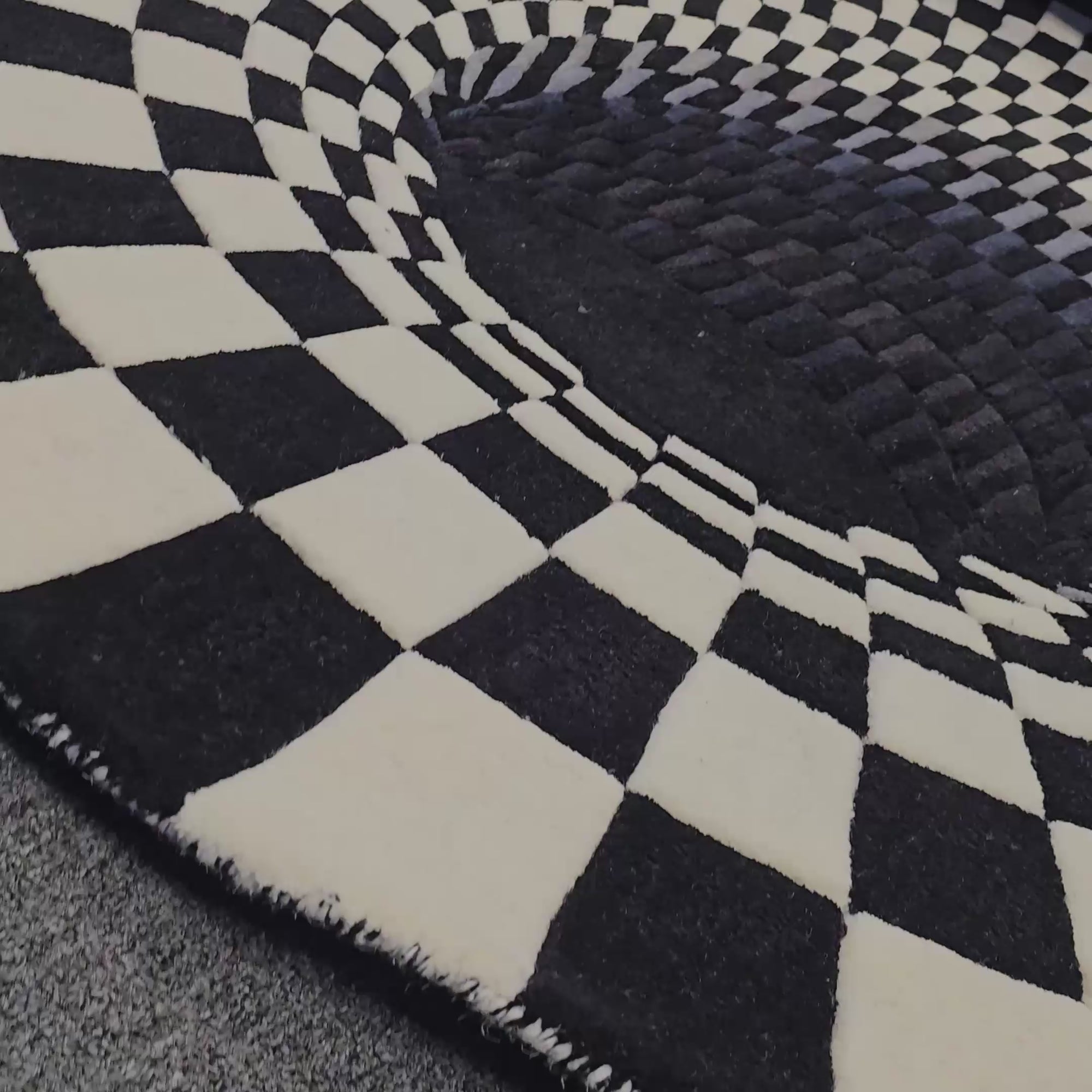 Tufted Illusionz Custom Tufted Area Rug