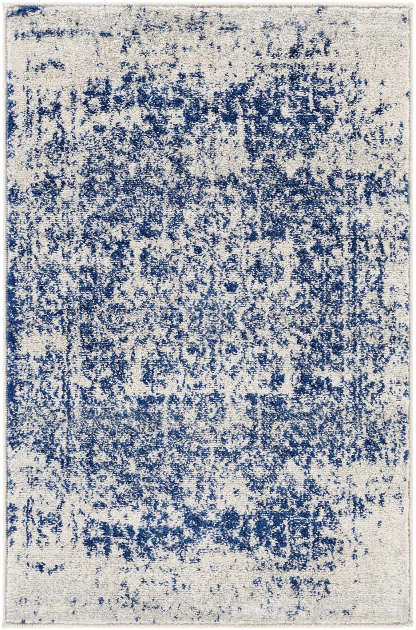 Rachel Navy Area Rug - MyTuftedRugs.com