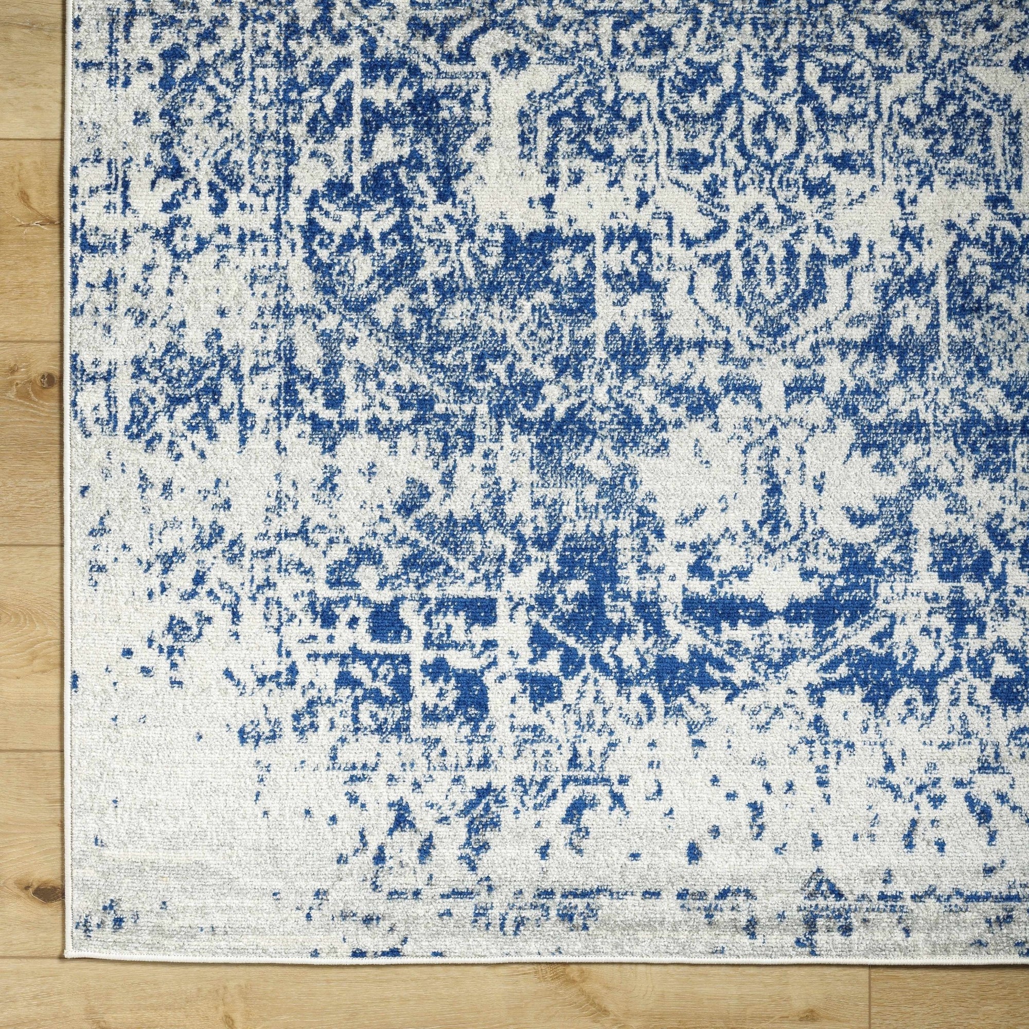 Rachel Navy Area Rug - MyTuftedRugs.com