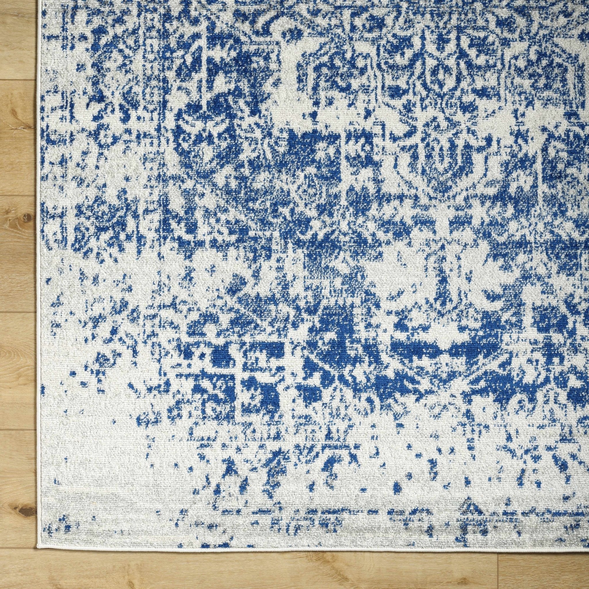 Rachel Navy Area Rug - MyTuftedRugs.com
