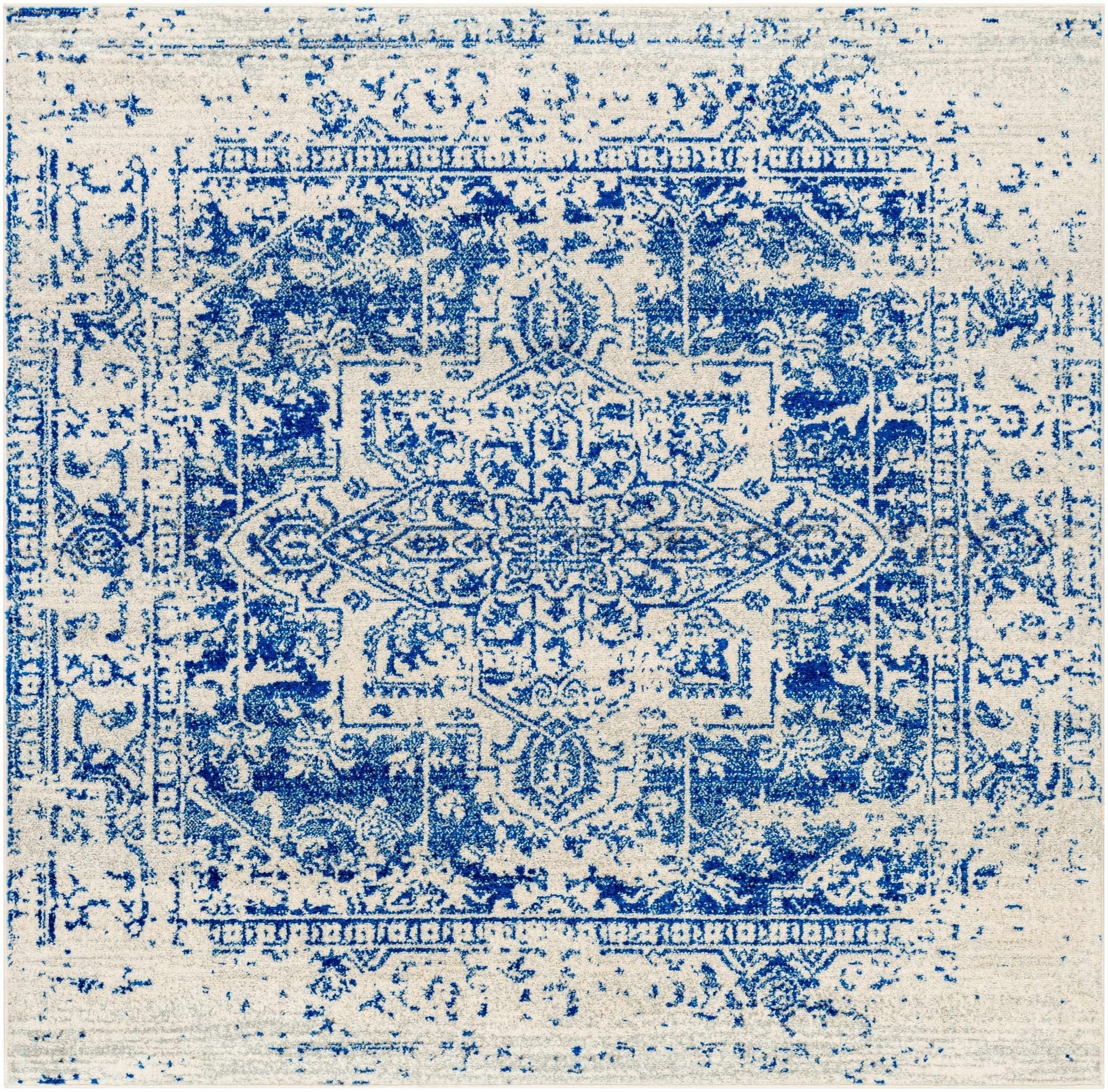 Rachel Navy Area Rug - MyTuftedRugs.com