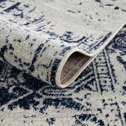 Rachel Navy Area Rug - MyTuftedRugs.com