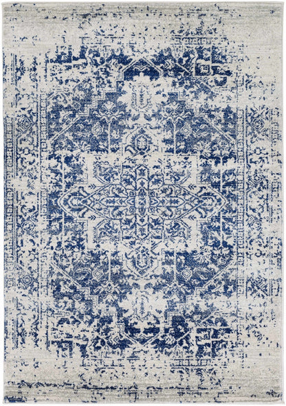 Rachel Navy Area Rug - MyTuftedRugs.com