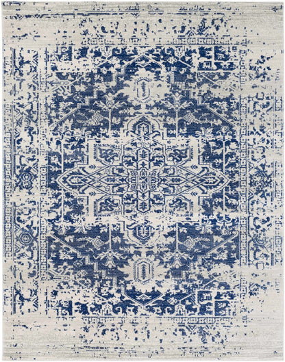 Rachel Navy Area Rug - MyTuftedRugs.com
