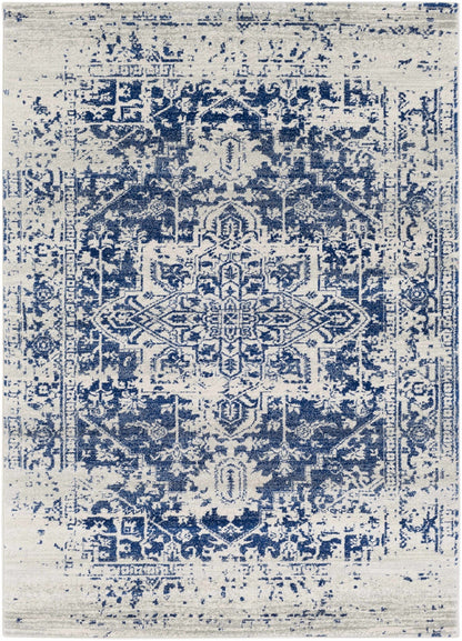 Rachel Navy Area Rug - MyTuftedRugs.com