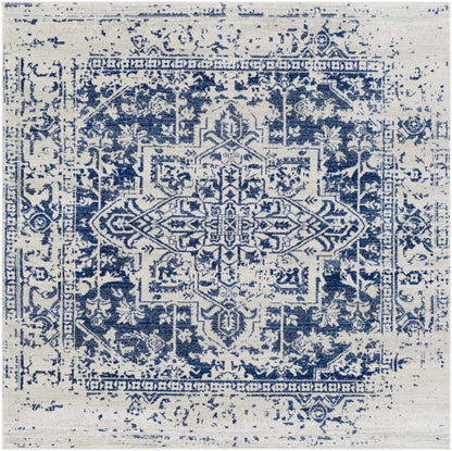 Rachel Navy Area Rug - MyTuftedRugs.com