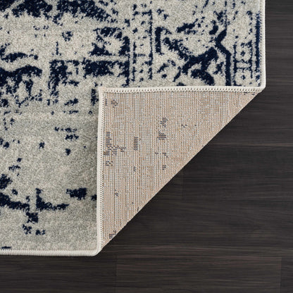 Rachel Navy Area Rug - MyTuftedRugs.com