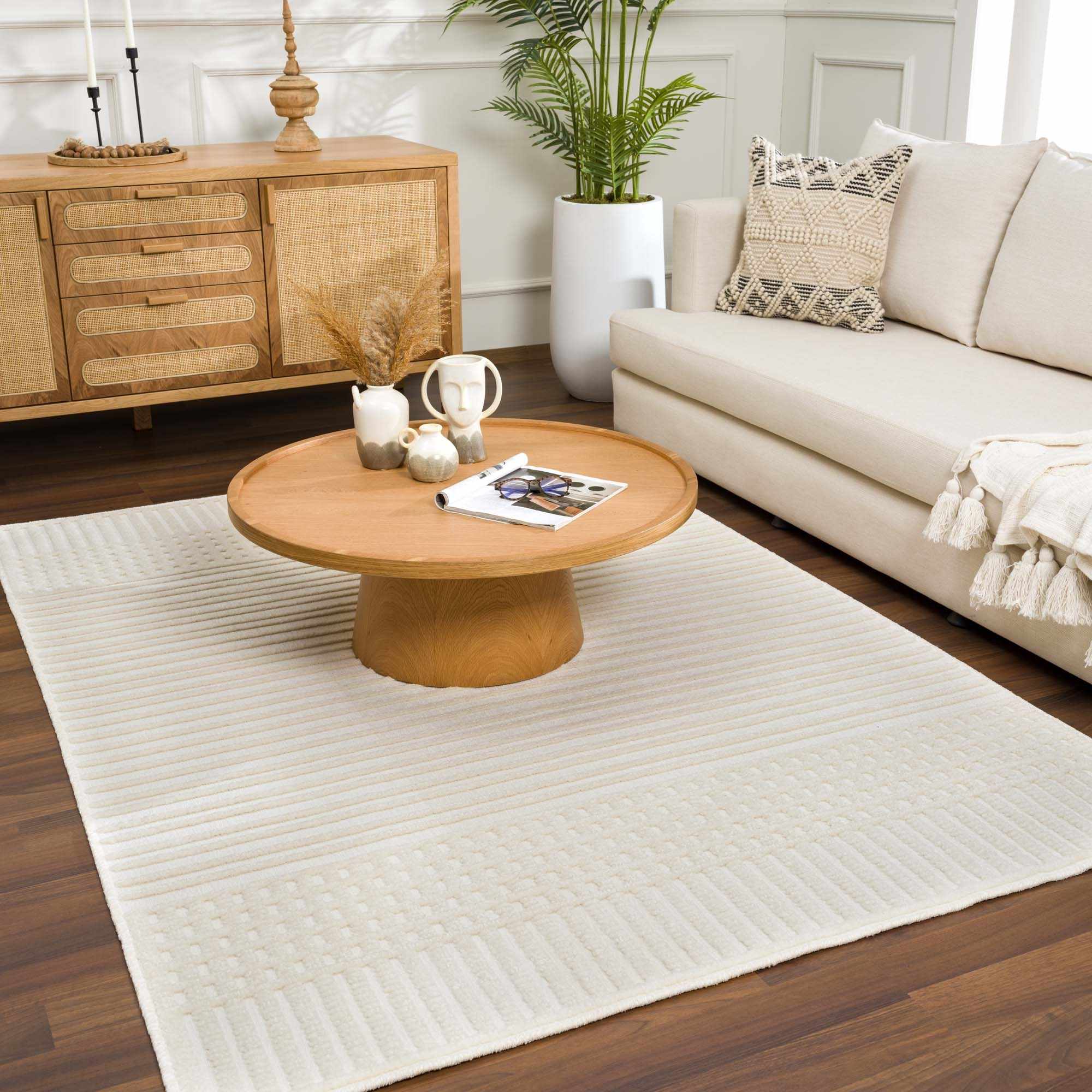 Rhun Washable Area Rug - MyTuftedRugs.com
