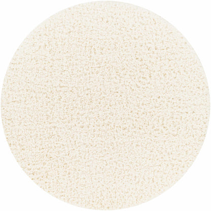 Siari Solid Cream Plush Rug - MyTuftedRugs.com