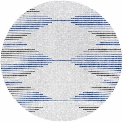 Stephan Blue & Cream Outdoor Rug - MyTuftedRugs.com