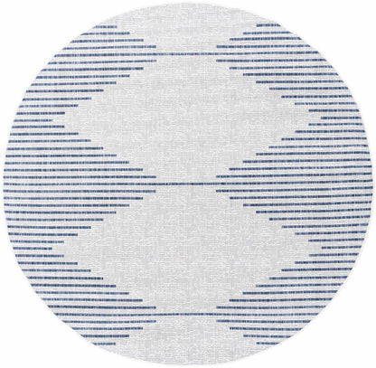 Stephan Blue & Cream Outdoor Rug - MyTuftedRugs.com