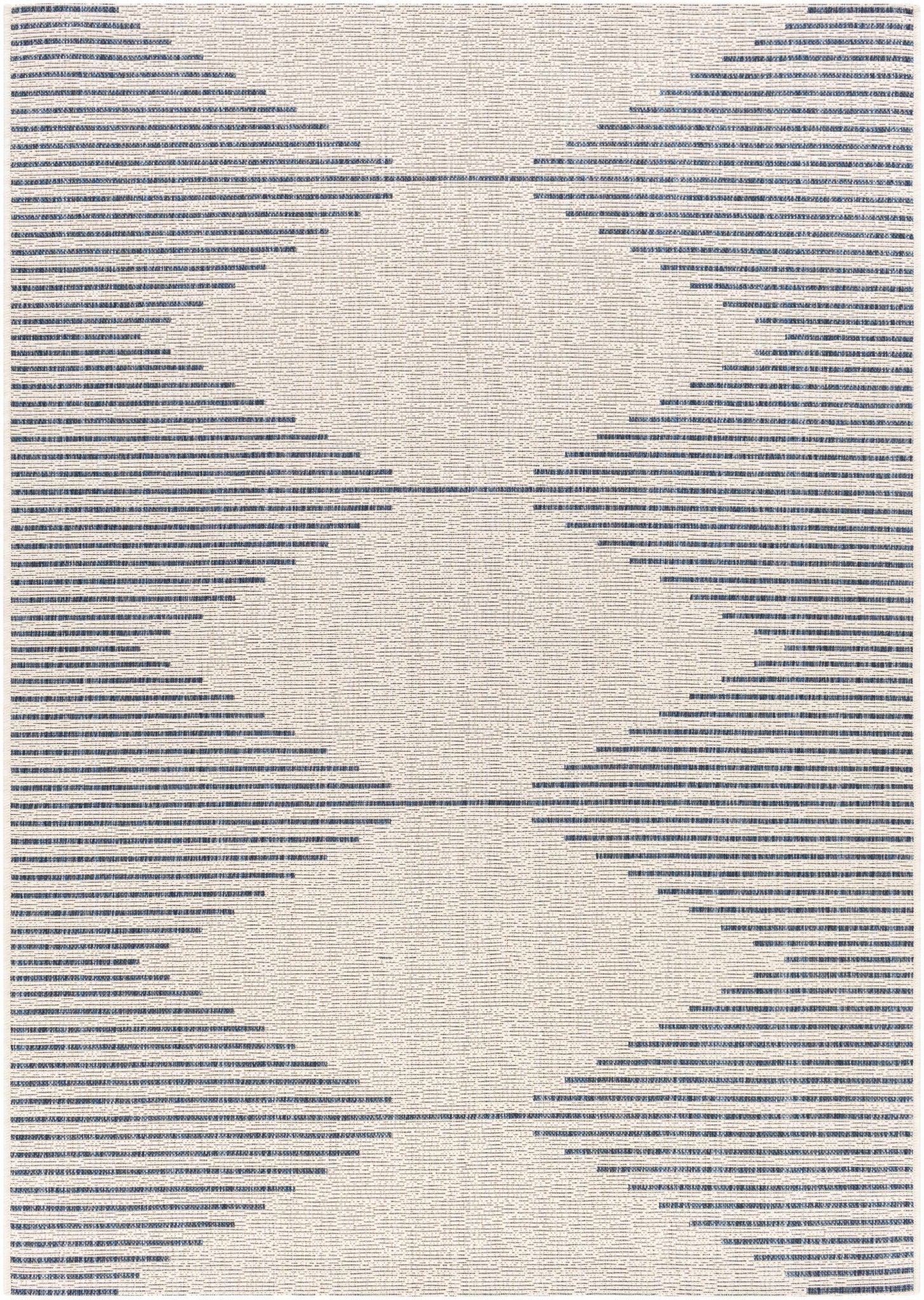 Stephan Blue & Cream Outdoor Rug - MyTuftedRugs.com
