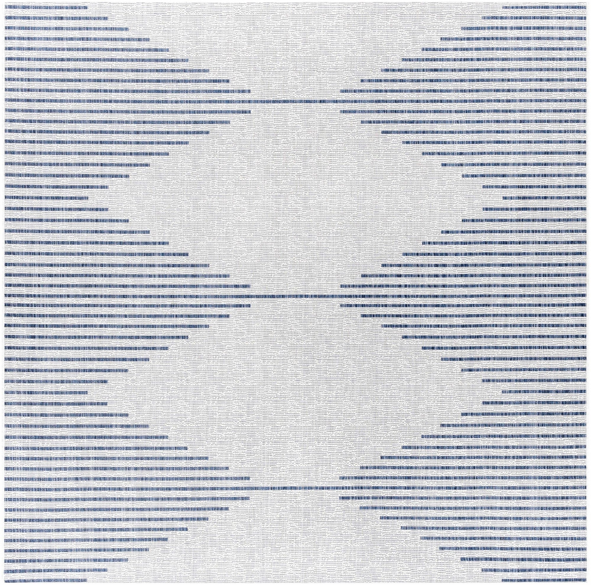 Stephan Blue & Cream Outdoor Rug - MyTuftedRugs.com
