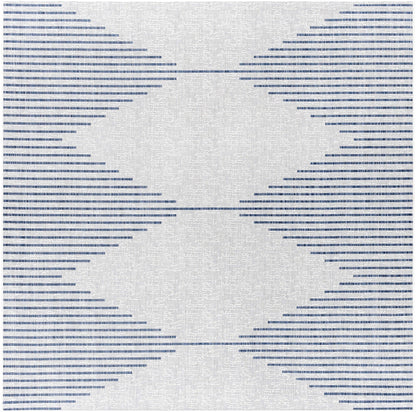 Stephan Blue & Cream Outdoor Rug - MyTuftedRugs.com