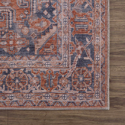 Taber Burnt Orange Persian Style Rug - MyTuftedRugs.com