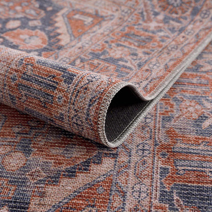 Taber Burnt Orange Persian Style Rug - MyTuftedRugs.com