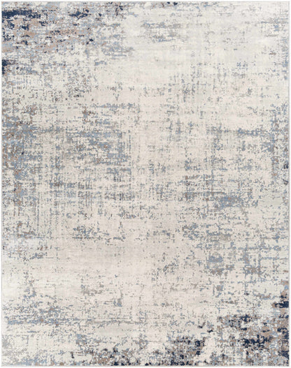 Texanna Abstract Blue/Gray Area Rug - MyTuftedRugs.com