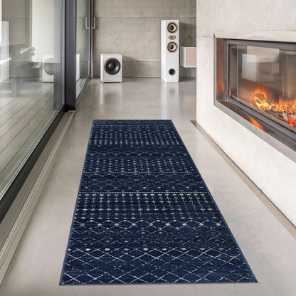 Tigrican Navy 2335 Area Rug - MyTuftedRugs.com