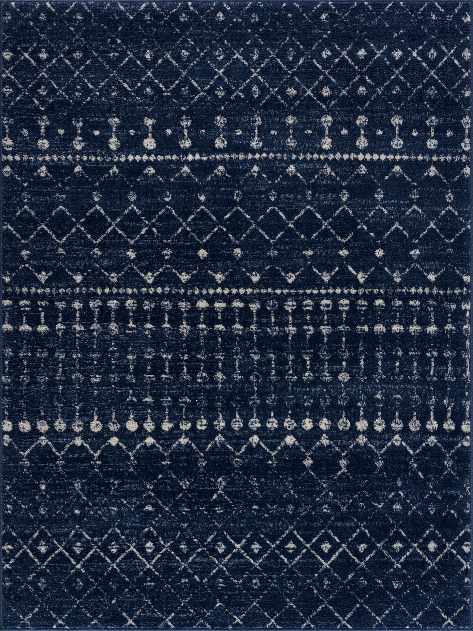 Tigrican Navy 2335 Area Rug - MyTuftedRugs.com