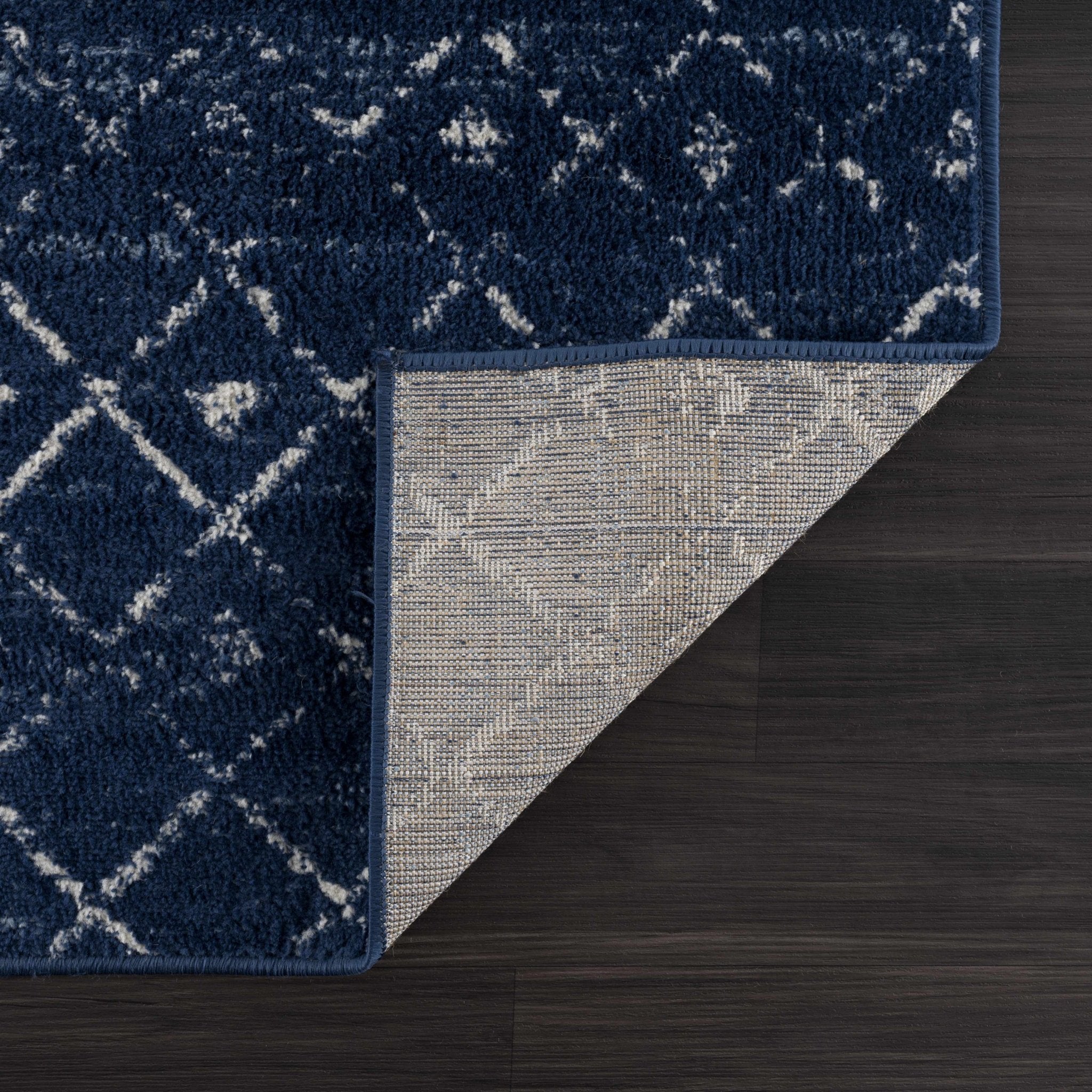 Tigrican Navy 2335 Area Rug - MyTuftedRugs.com