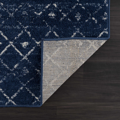 Tigrican Navy 2335 Area Rug - MyTuftedRugs.com