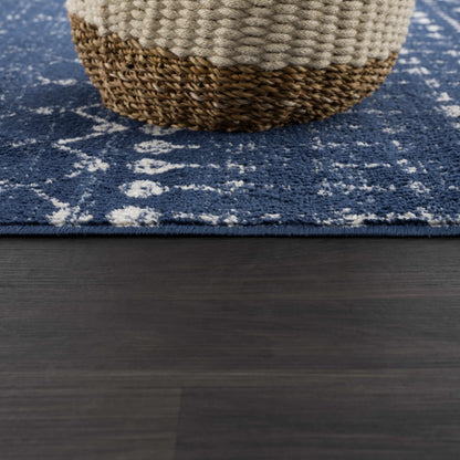 Tigrican Navy 2335 Area Rug - MyTuftedRugs.com