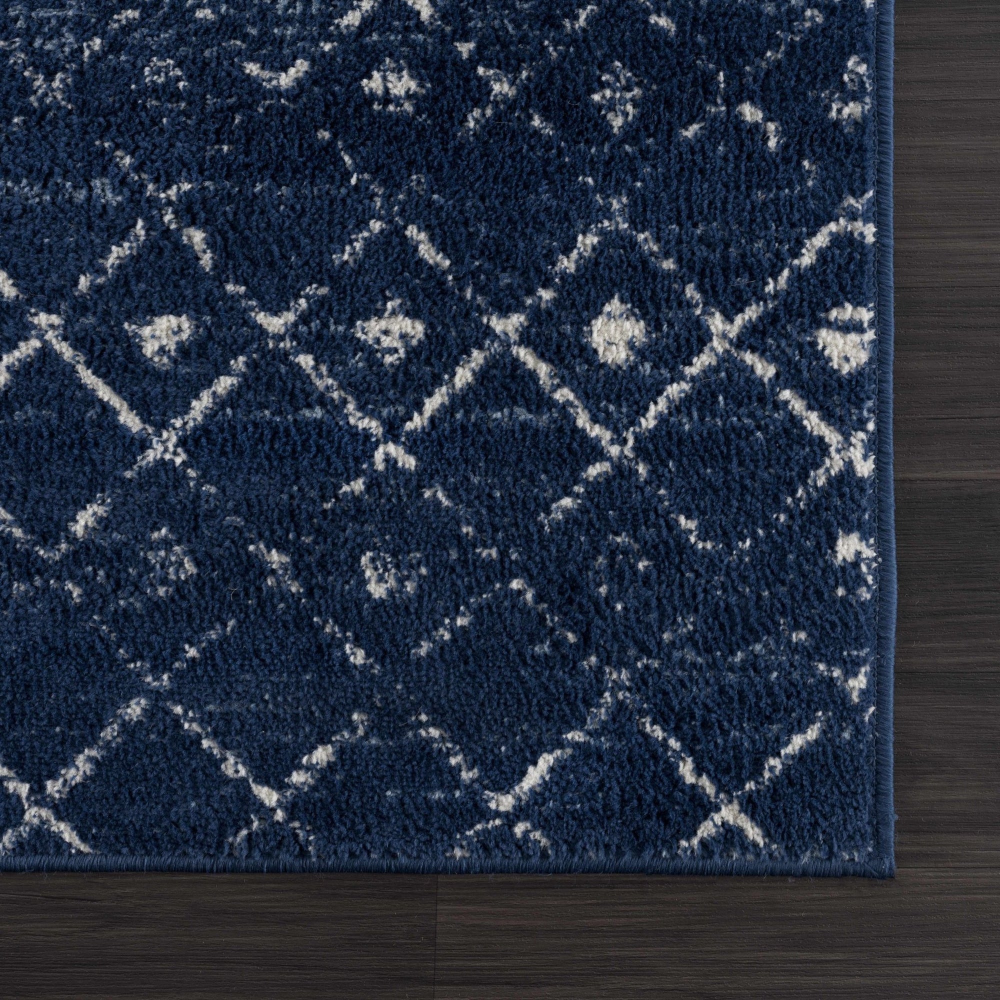 Tigrican Navy 2335 Area Rug - MyTuftedRugs.com