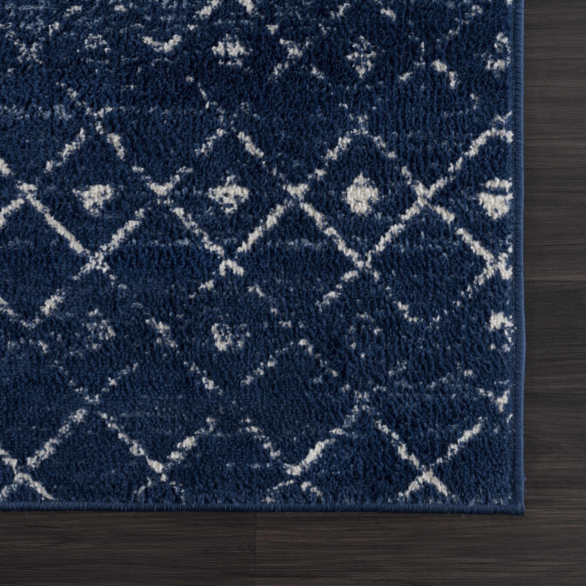 Tigrican Navy 2335 Area Rug - MyTuftedRugs.com