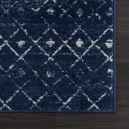 Tigrican Navy 2335 Area Rug - MyTuftedRugs.com